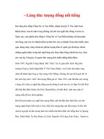 làng nghề truyền thống - Làng đúc tượng đồng nổi tiếng pdf