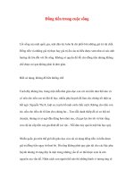 nghị luận xã hội - Đồng tiền trong cuộc sống doc