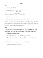 Đề thi tuyển số 5 - Môn toán pptx