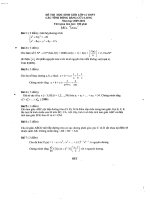 Đề thi học sinh giỏi môn toán học lớp 12 các tỉnh Đồng bằng sông Cửu Long pptx