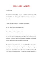 Nhặt Từng Chiếc Lá - TẤT CẢ ĐỀU LÀ THIỀN docx