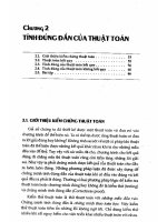 Giáo trình - Một số vấn đề về thuật toán - chương 2 pot