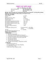 ĐỒ ÁN MÔN HỌC KẾT CẤU BÊ TÔNG CỐT THÉP CẦU ĐƯỜNG, NGUYỄN PHÚC LAM