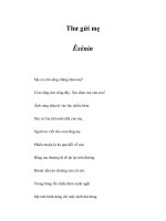 Thư gửi mẹ Êxênin potx