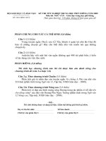 Đề Thi Tốt Nghiệp Văn 2009 docx