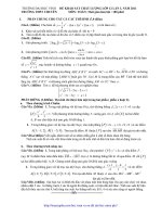 ĐỀ KHẢO SÁT CHẤT LƯỢNG LỚP 12 LẦN 3 NĂM 2011 TRƯỜNG THPT CHUYÊN ĐẠI HỌC VINH MÔN TOÁN pdf