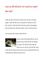 Làm gì để đối phó với ung thư tuyến tiền liệt? pot