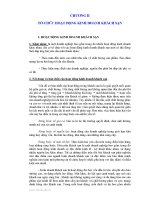 Giáo trình - Khách sạn và nhà hàng - chương 2 pptx