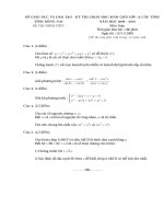 Đề thi học sinh giỏi toán 12 tỉnh Đồng Nai vòng 1 2009-2010 Đề số 2 potx