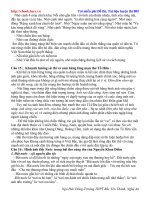 Đề cương ôn tập ngữ văn lớp 12 trường thpt Bắc Yên Thành - phần 2 potx