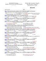 Trường THPT chuyên Huỳnh Mẫn Đạt - đề thi anh văn 11 chuyên (đề số 368) pptx