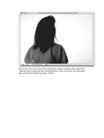 Giáo trình hướng dẫn tạo một ảnh vẽ từ ảnh kỹ thuật số bằng phương pháp blend p2 pot