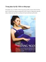 Trang phục dạ tiệc: Kiêu sa dáng ngọc docx
