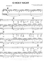 Bản nhạc O Holy Night pptx