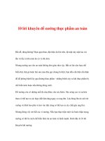 dinh dưỡng và thể lực - 10 lời khuyên để nướng thực phẩm an toàn pdf