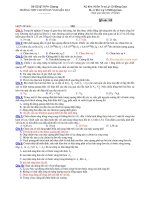 Trường THPT chuyên Huỳnh Mẫn Đạt - đề thi vật lý 12 nâng cao (đề số 182) potx