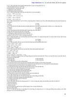 Kiến thức hóa học trọng tâm ôn thi tốt nghiệp, đại học - phần 5 pptx