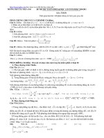 Đề thi thử đại học môn toán năm 2011 Lần II trường THPT Tân Thụy Anh doc