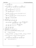 Tài liệu ôn toán - Bài tập hình học lớp 12 - phần 7 pdf