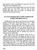 140 Câu hỏi về phòng trị bệnh cho Baba, Ếch, Tôm, Cá, Lươn, Cua part 7 pptx