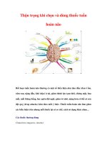 Thận trọng khi chọn và dùng thuốc tuần hoàn não pot