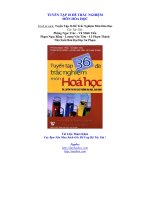 TỔNG HỢP 36 ĐỀ THI THỬ CAO ĐẲNG - ĐAI HỌC 2011 : ĐỀ SỐ 01-03 docx