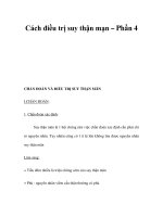Cách điều trị suy thận mạn – Phần 4 ppsx