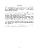 Báo cáo phân tích chỉ tiêu clo, tổng p trong nước