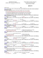 Trường THPT chuyên Huỳnh Mẫn Đạt - đề thi anh văn 10 chuyên (đề số 177) pot