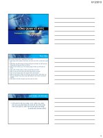 Bài giảng Kế toán tài chính  Chương 1: Tổng quan về kế toán tài chính