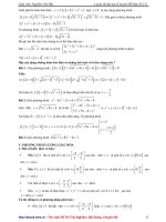 Tài liệu ôn toán - Chuyên đề hàm số - phần 4 pot
