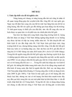 tóm tắt luận án đảm bảo nhu cầu năng lượng dầu khí cho sự tăng trưởng kinh tế việt nam trong tiến trình hội nhập quốc tế”