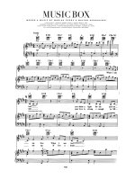 Bản nhạc Music box pdf