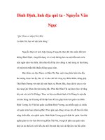 Bình Định, linh địa quê ta - Nguyễn Vân Ngọc ppsx