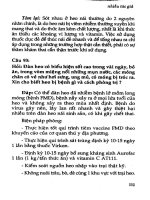 101 Câu hỏi thường gặp trong sản xuất nông nghiệp tập 12 part 10 ppt