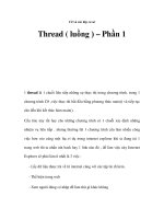 C# và các lớp cơ sở Thread ( luồng ) – Phần 1 doc