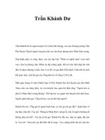Trần Khánh Dư docx