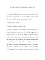 QÚA TRÌNH HÌNH THÀNH ĐẶC ĐIỂM THÍCH NGHI docx