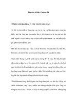 TÌNH CẢNH DO THÁI Ở CÁC NUỚC HỒI GIÁO pptx