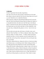 Tâm lý đạo đức - CUỘC SỐNG VỊ THA pdf