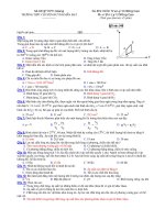 Trường THPT chuyên Huỳnh Mẫn Đạt - đề thi vật lý 10 nâng cao (đề số 548) docx