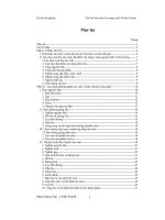 Thiết kế nhà máy bia năng suất 45 triệu lít năm