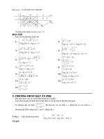Bài tập phương trình mũ logarit doc
