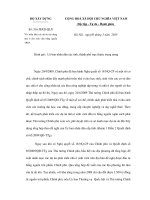 công văn số: 516 /BXD-QLN triển khai các dự án xây dựng pdf