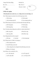 Trường THCS Hàm Thắng-Đề Kiểm Tra Môn: Vật lí 6 -3 pot