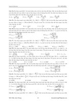 Bài tập trắc nghiệm vật lí 12 - Trần Anh Trung - phần 5 ppt