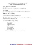 Gợi ý bài giải môn Văn thi tốt ngiệp năm 1010 docx