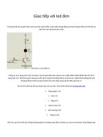 Giao tiếp với led đơn pps