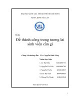 Tiểu luận Lý Thuyết Thống Kê pot