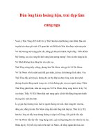 Đàn ông làm hoàng hậu, trai đẹp làm cung nga ppt